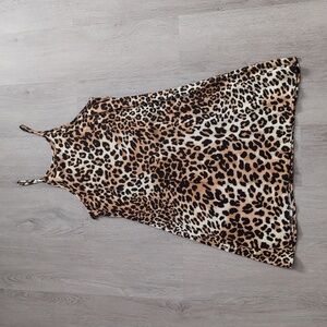 Urban Renewal Leopard Print Mini Dress / Size S